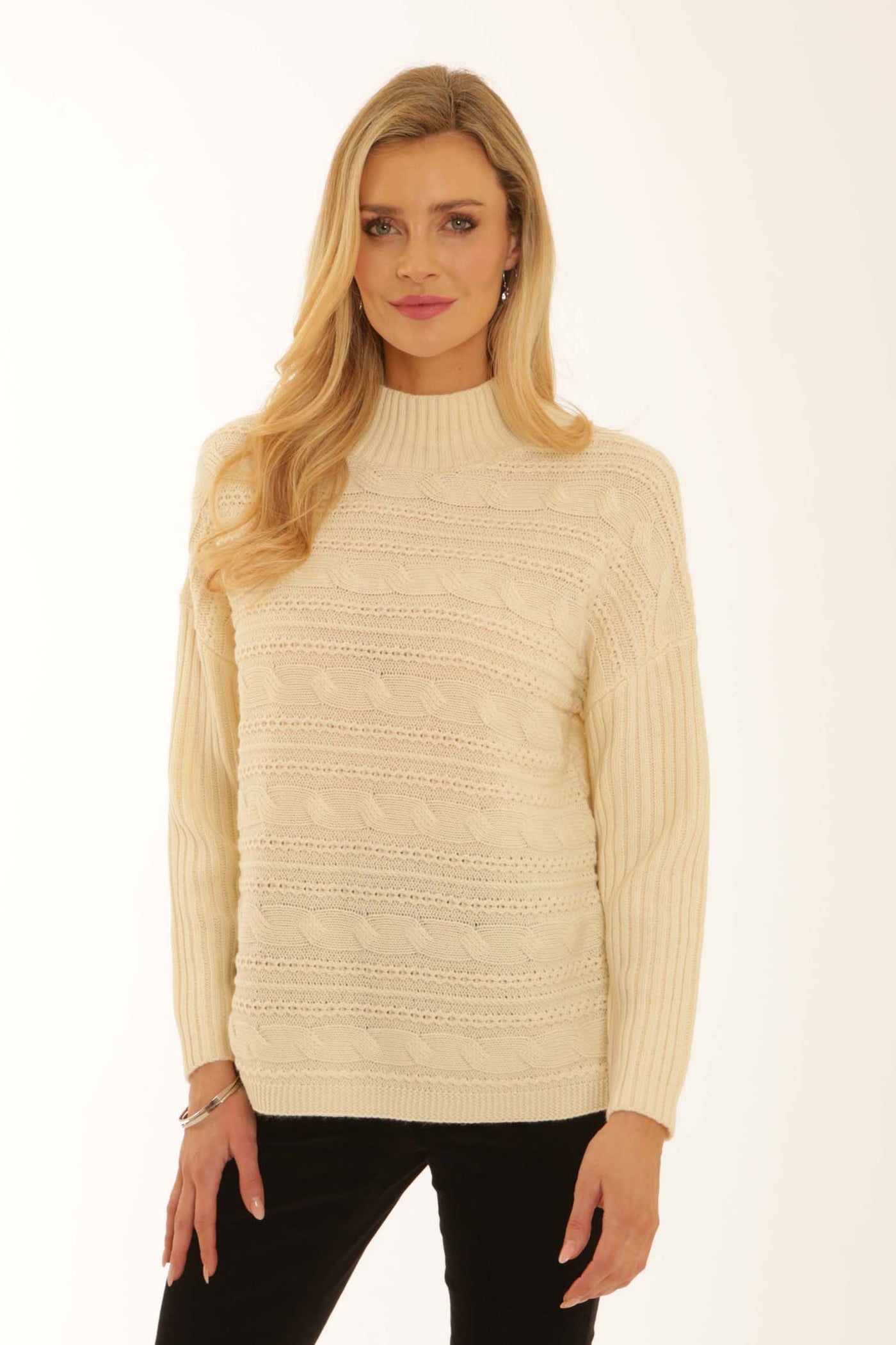 pomodoroclothingcablejumper22551cream