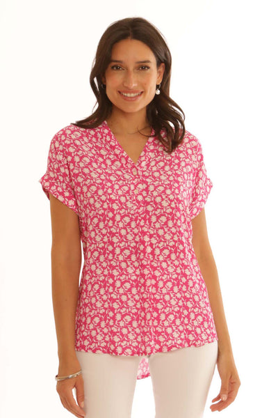 pomodoroclothingditsyblouse62516magenta