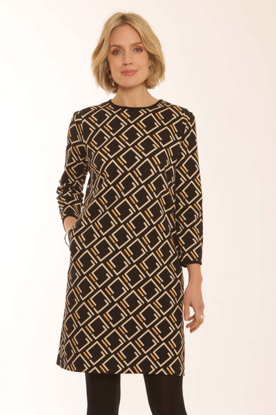 pomodoroclothinggraphicgdress52368yellow
