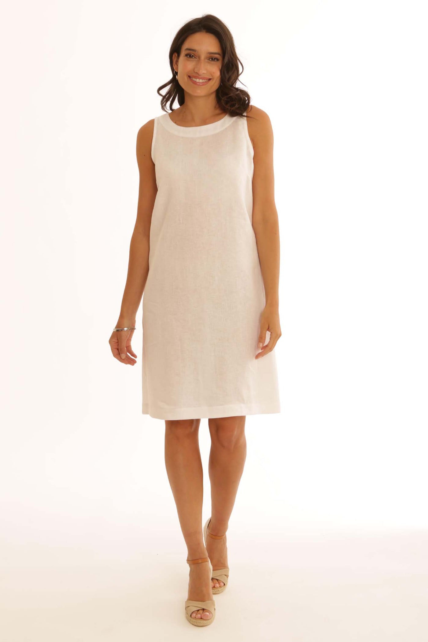 pomodoroclothinglinendress22504white