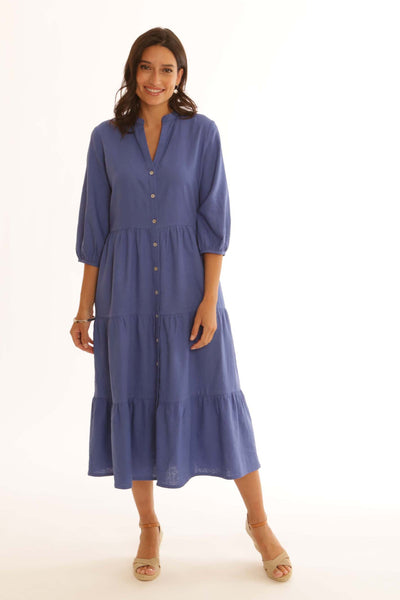 pomodoroclothinglinentiereddress22507blue