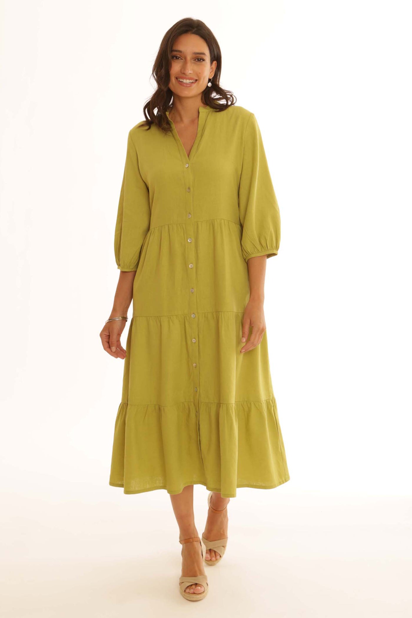 pomodoroclothinglinentiereddress22507lime