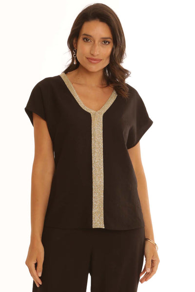 pomodoroclothinglurextrimtop32500black