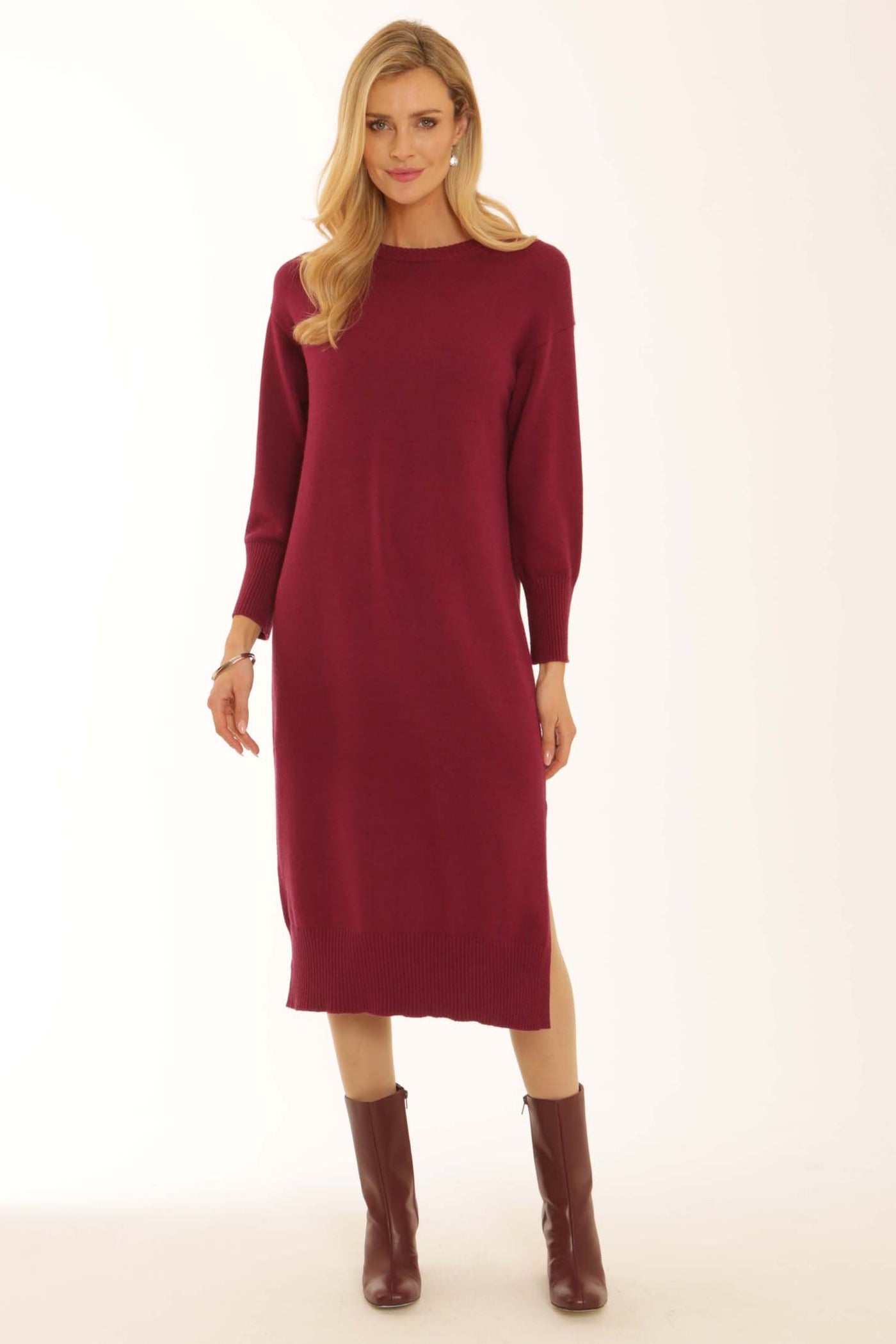 pomodoroclothingmidijumper32557berry