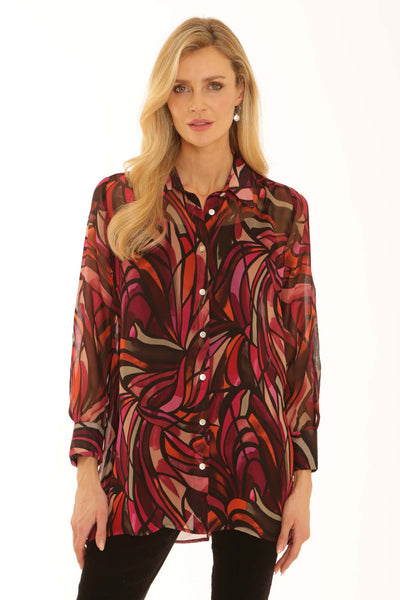 pomodoroclothingmosaiclongshirt62551pink