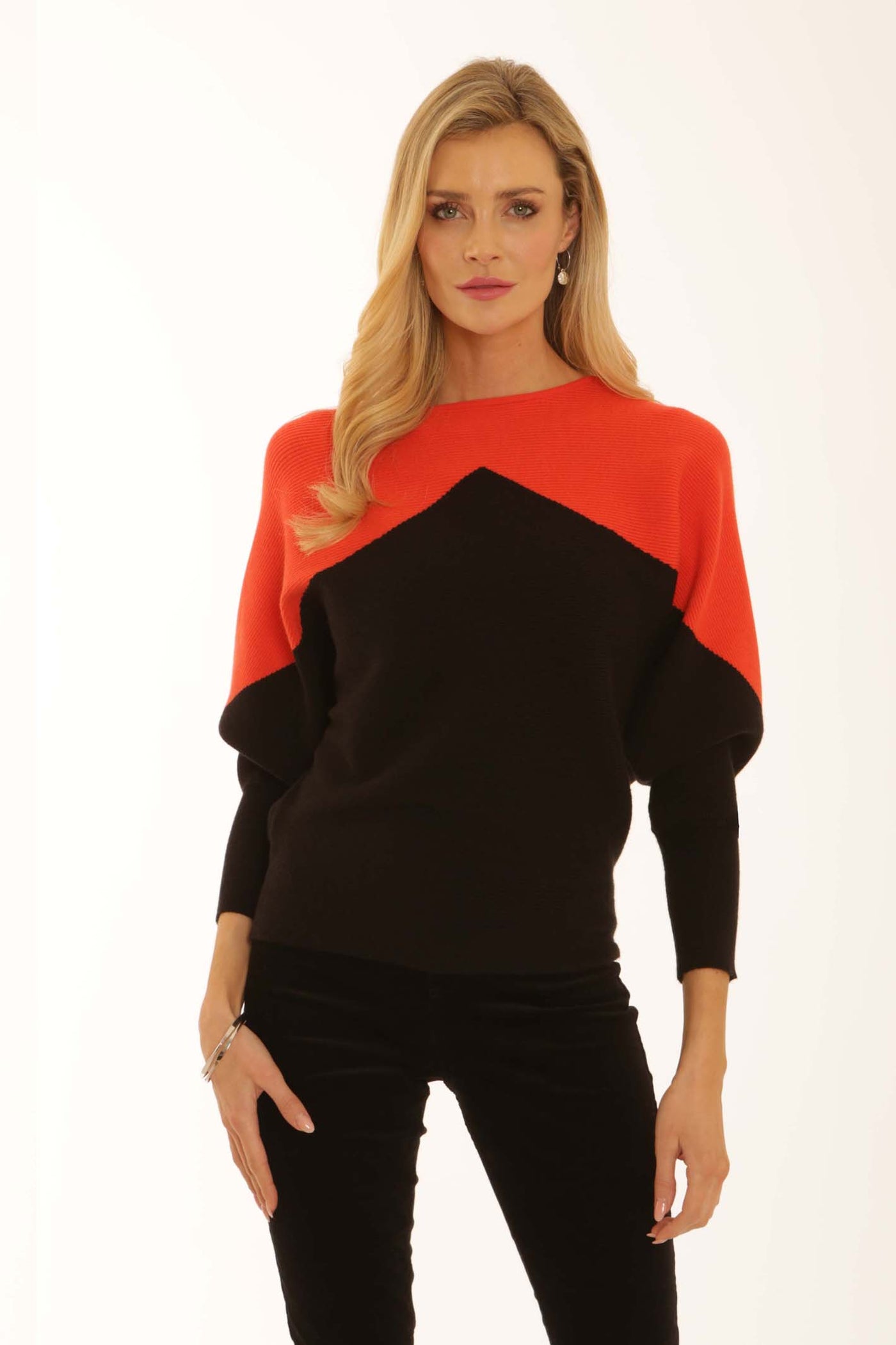 pomodoroclothingtwotonejumper22557orange