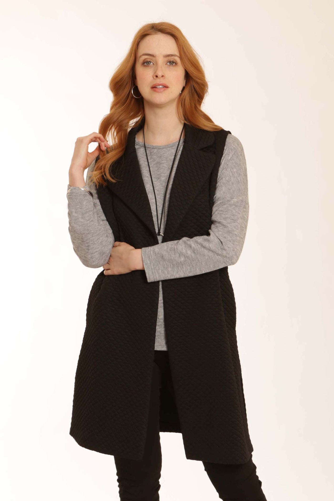 pomodoroclothinglongwaistcoat42254black